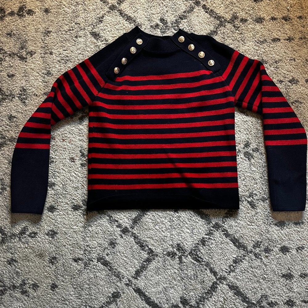zara womens striped sweater